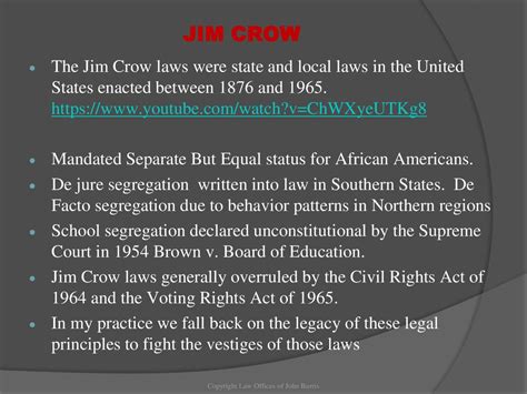 Confronting the Vestiges of Jim Crow: A Journey Towards Racial Justice