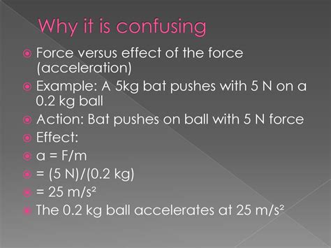 Confusing Force with Weight: