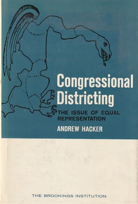 Congressional districting The issue of equal representation PDF