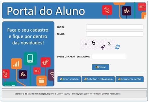 Conheça o Portal do Aluno MS