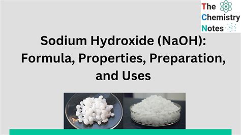 Conjugate Acid of NaOH: Unveiling Its Properties and Practical Applications