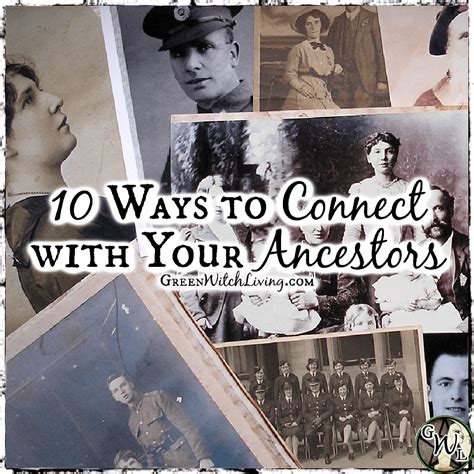 Connect to Your Ancestors: