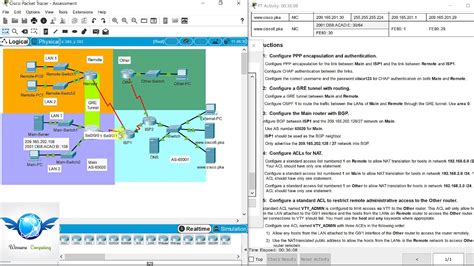 Connecting Networks: Version 6.00 CN Practice Skills Assessment PT