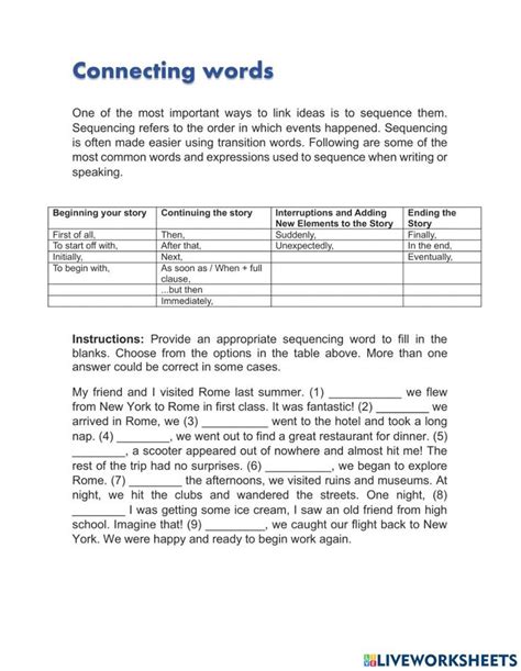 Connecting New Words Patterns Answer Key PDF