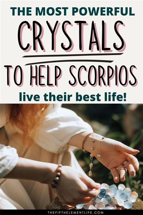 Connecting with Scorpio Crystals: A Journey of Empowerment and Healing