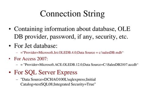 Connectionstring Data Source Sqlexpress Initial Catalog