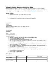 Connexus Chemistry B Unit 4 Test Answers Reader