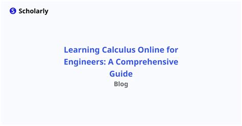 Conquer Calculus III Online: A Comprehensive Guide