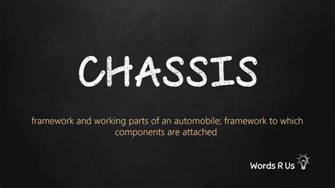 Conquer Car Talk: Master Chassis Pronunciation Like a Pro!