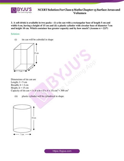 Conquer Class 9 Surface Area and Volume with Powerful Extra Questions!