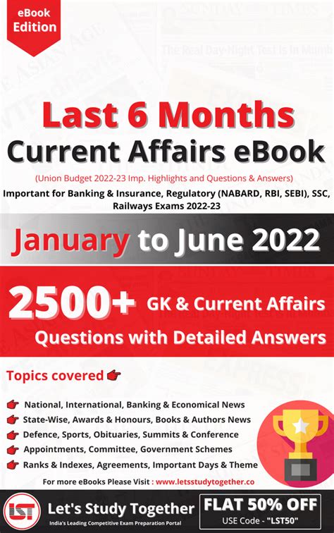 Conquer Current Events: Grab Your Free Last 6 Months Current Affairs PDF Download!