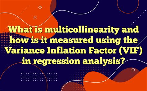 Conquer Multicollinearity with Ease: Variance Inflation Factor in R