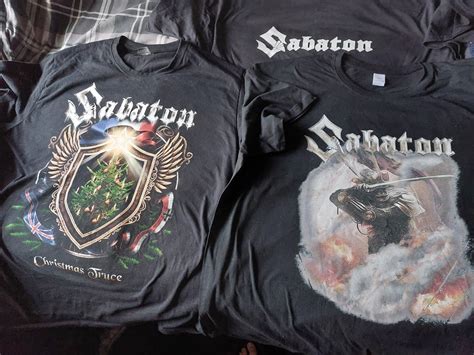 Conquer the Battlefield with Unforgettable Sabaton Band Shirts