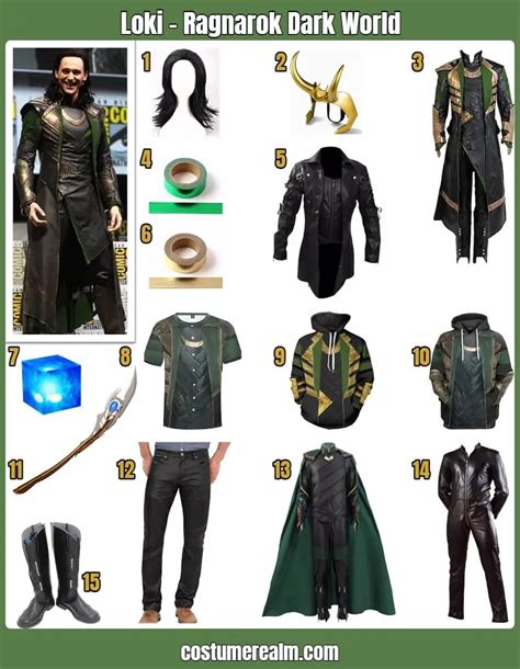 Conquer the Realm with Our Enchanting Loki Ragnarok Costume: Unleash Your Inner God of Mischief