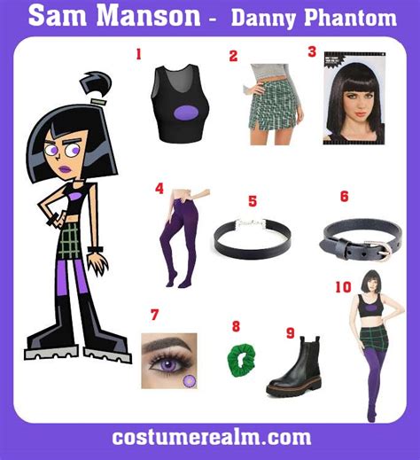 Conquer the Spooky Realm with the Ultimate Sam Manson Costume Guide