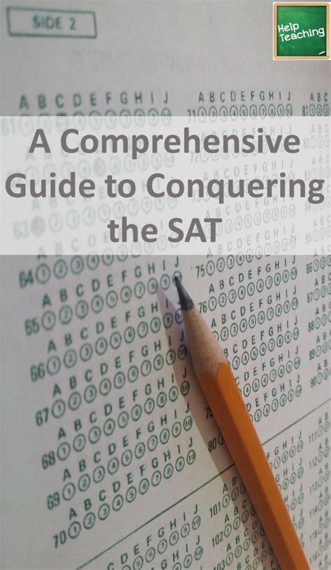 Conquering the SAT: A Comprehensive Guide for Singaporean Students