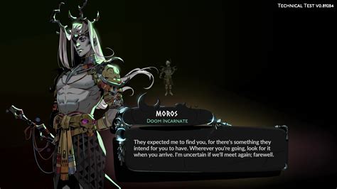 Conquering the Underworld: Embarking on a Journey with Moros in Hades 2