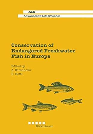 Conservation of Endangered Freshwater Fish In Europe Reader