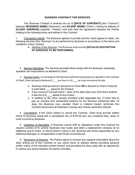 Considerations For Creating Industry Specific Contract Templates