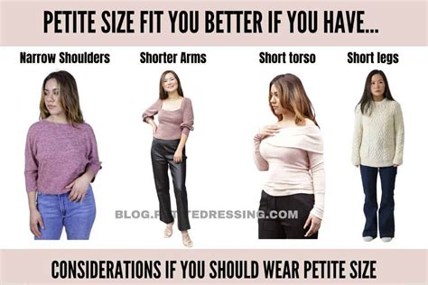 Considerations for Petite Women