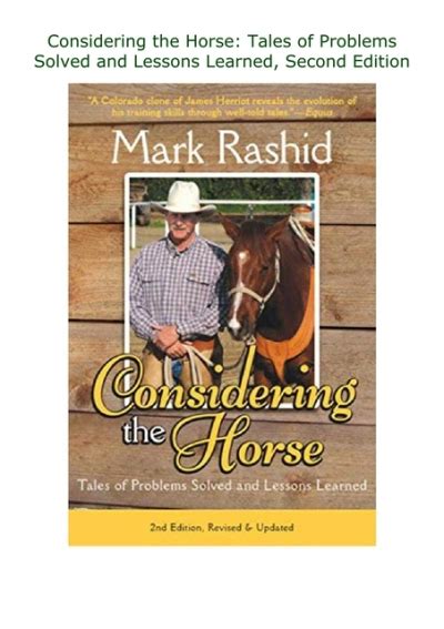 Considering the Horse: Tales of Problems Solved and Lessons Learned (Second Edition) Doc