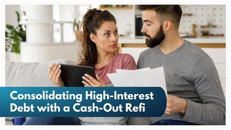 Consolidate high-interest debt: