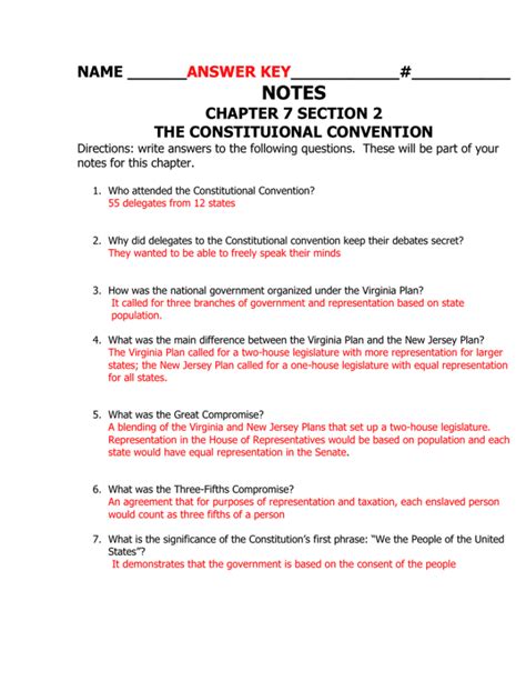 Constitution Convention Section Guided And Review Answers Epub