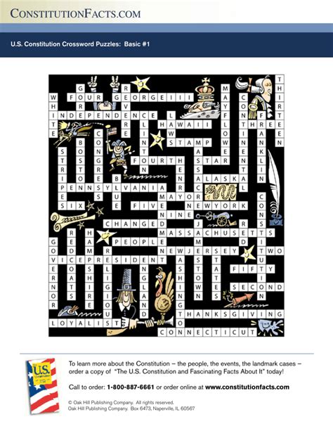 Constitution Crossword Puzzle Answers Doc