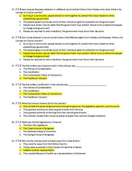 Constitution Test Form B Answer Key Epub