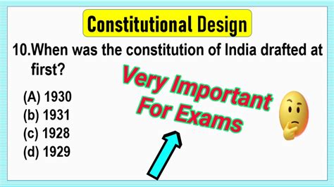 Constitutional Design Class 9 MCQ Online Test: Master Civics Concepts Effortlessly