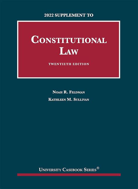 Constitutional Law 2006 Supplement University Casebook Doc