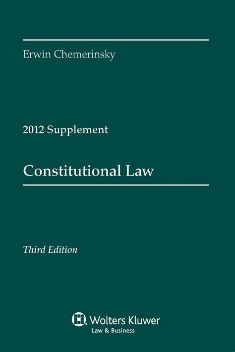 Constitutional Law 2012 Case Supplement Reader