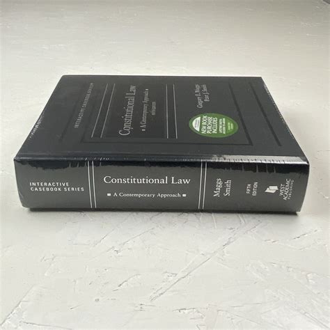 Constitutional Law A Contemporary Approach 2d The Interactive Casebook Series PDF