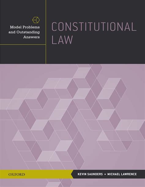 Constitutional Law Model Problems and Outstanding Answers PDF