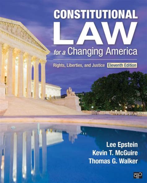 Constitutional Law for a Changing America Rights Liberties and Justice PDF