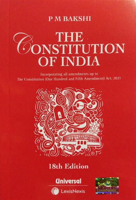 Constitutional Law of India A Critical Commentary : With Free Bakshi - Constitution of India Epub