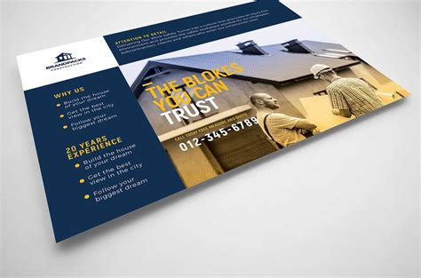 Construction Business Cards Templates Free
