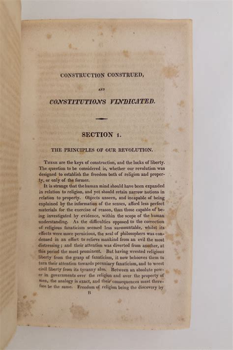 Construction Construed And Constitutions Vindicated 1820 PDF