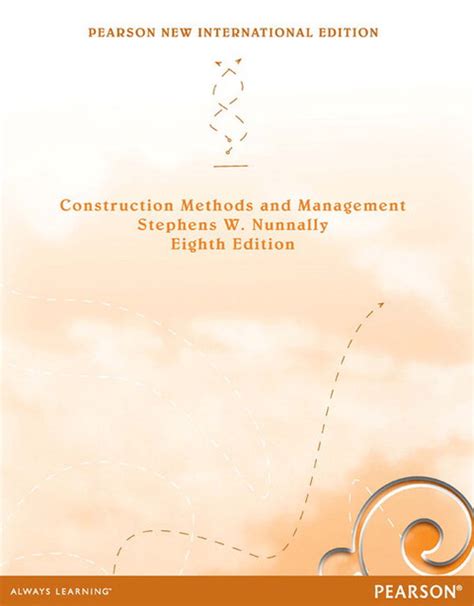 Construction Methods and Management (8th Edition) Ebook Epub