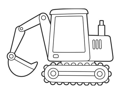 Construction Printable Coloring Pages