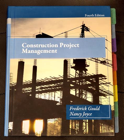 Construction Project Management Frederick Gould Reader