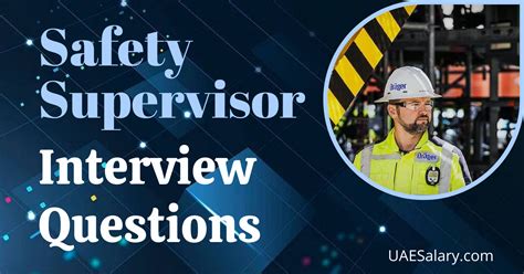 Construction Safety Supervisor Interview Questions And Answers Doc