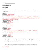 Consumer Equity Chapter 7 Answers Reader