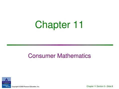 Consumer Mathematics, T.. Reader