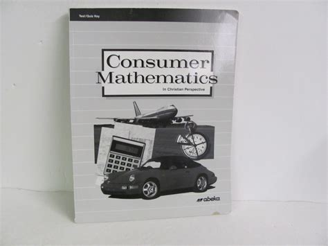 Consumer Mathematics Abeka Answers Key Epub