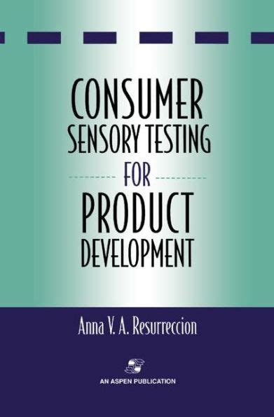 Consumer Sensory Testing For Product Development 1st Edition PDF