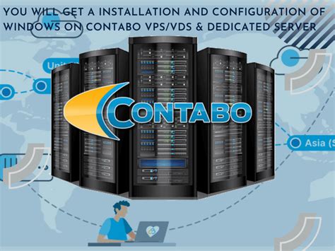 Screenshot of Contabo's server setup wizard for OS installation