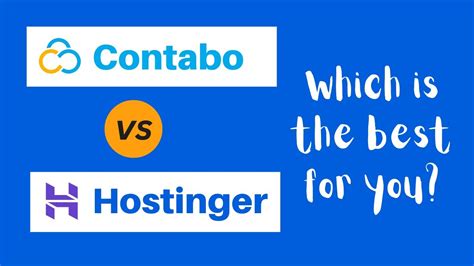 Contabo vs US hosting providers comparison