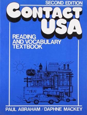 Contact U.S.A. Reading and Vocabulary Textbook Epub