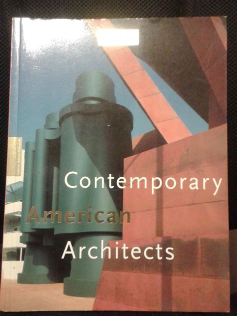 Contemporary American Architects Spanish Edition Epub